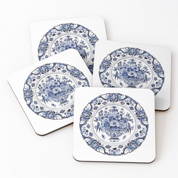 Item preview, Royal Delft Blue Flower Basket designed and sold by Bethany Gustafson.