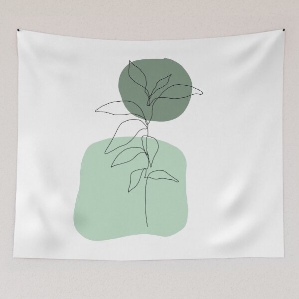 Item preview, Cool Toned Leaves Line Art designed and sold by MillerDesigns-.