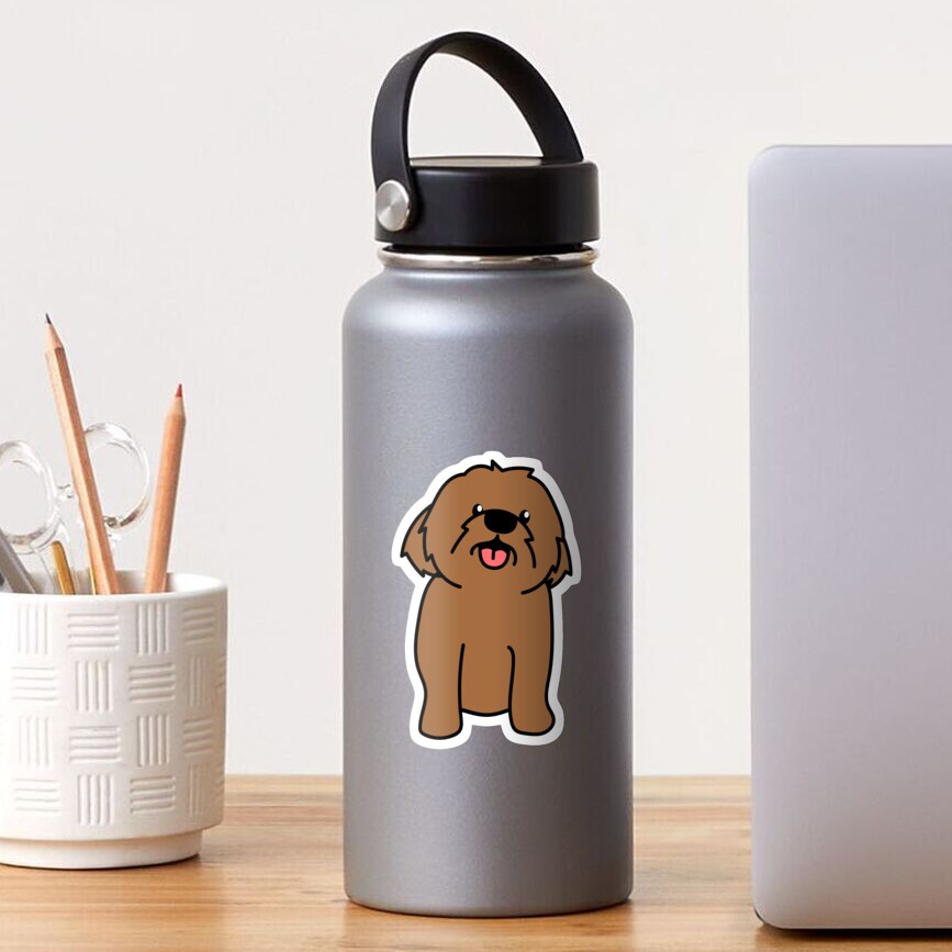 "Cartoon Bernedoodle Dog" Sticker by Jagoanneon12345 | Redbubble