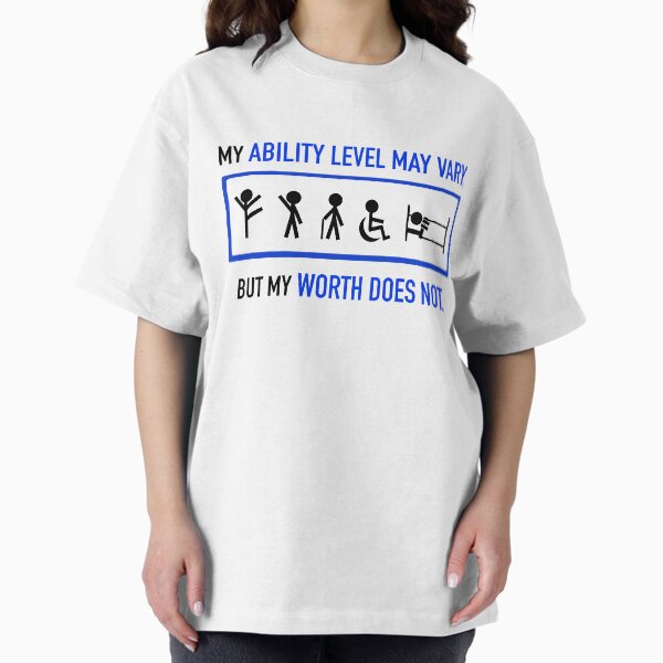 Item preview, Disability and Chronic Illness Awareness Advocacy - Ability Level May Change designed and sold by srhosterman.