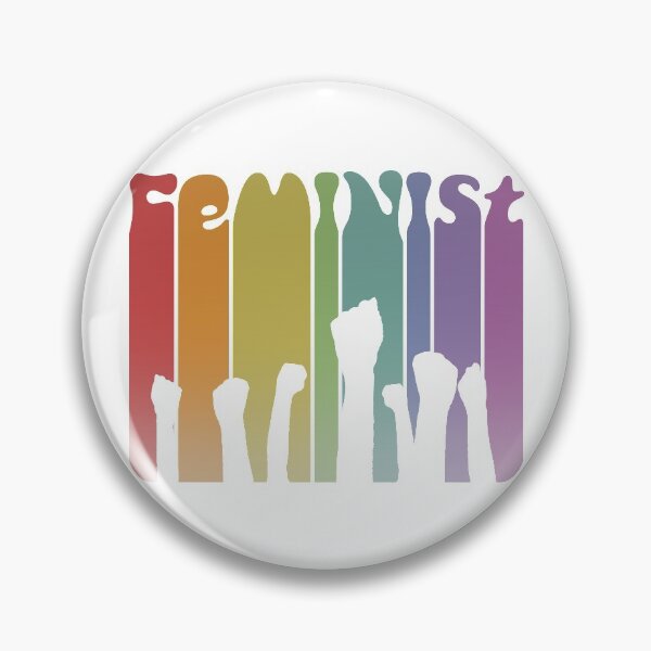 Item preview, Feminist Rainbow - White designed and sold by MaryJaneRC.