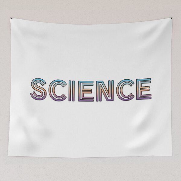 Item preview, SCIENCE Ombre - Blue, Orange, and Purple designed and sold by Artsy-Chemist.