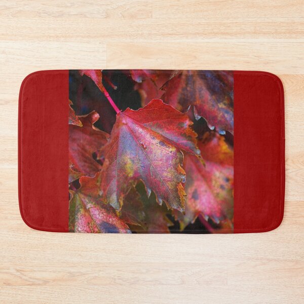 Item preview, Vine Red Autumn Leaves designed and sold by Joy Watson - Natural Light Photography .