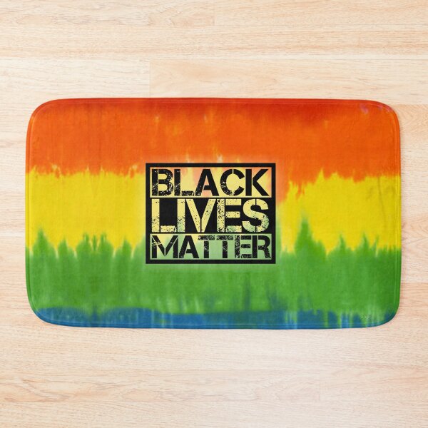 Item preview, Black Lives Matter Rainbow Tie Dye Shirt BLM LGBT designed and sold by djkirei.