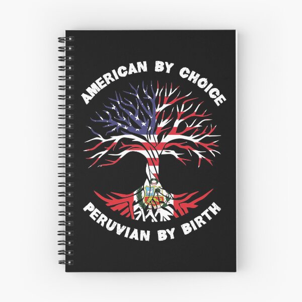 Item preview, Peruvian By Birth American By Choice, Half Peruvian Half American Flag, Peruvian Roots Tree designed and sold by ArtsyloShop.