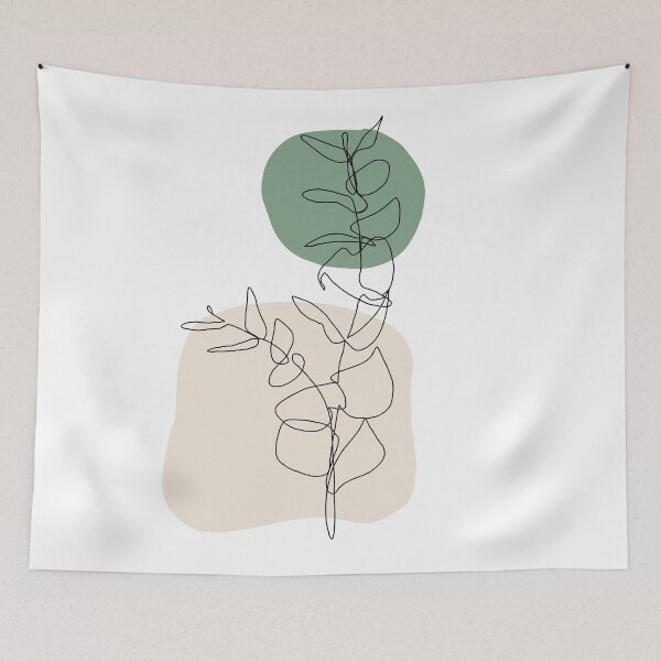 Item preview, Cool Toned Leaves Line Art designed and sold by MillerDesigns-.