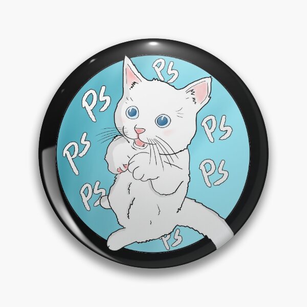Item preview, Tell Your Cat I Said Pspsps - White and Blue designed and sold by OooiChris.