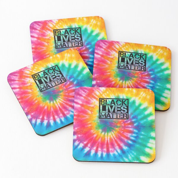 Item preview, BLM Tie Dye Rainbow Swirl Black Lives Matter Tie Dye Shirt designed and sold by djkirei.
