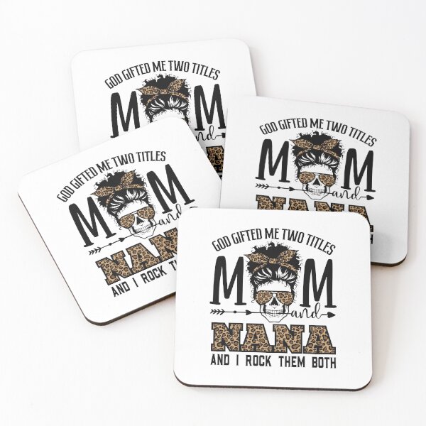 Item preview, God Gifted Me Two Titles Mom And Nana And I Rock Them Both designed and sold by ShutterKapan.