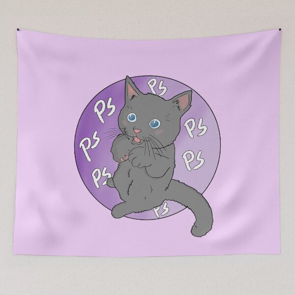 Item preview, Tell Your Cat I Said Pspsps - Gray and Purple designed and sold by OooiChris.