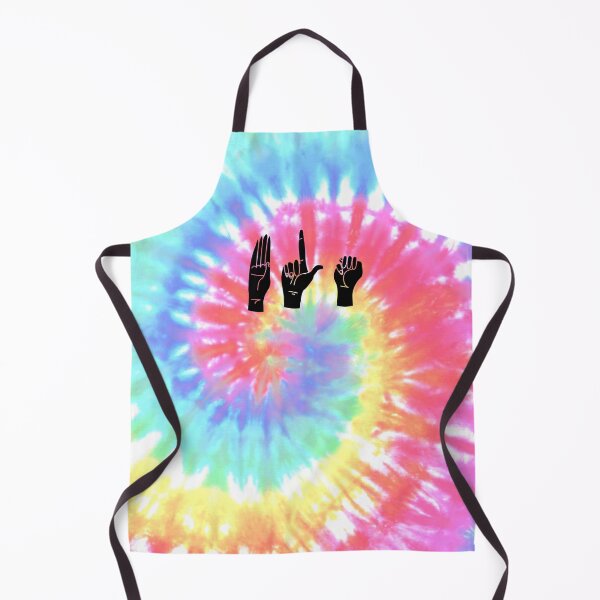 Item preview, BLM Tie Dye Pastel Rainbow ASL Black Lives Matter Tie Dye Shirt designed and sold by djkirei.