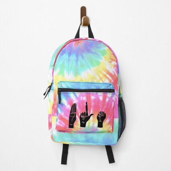 Item preview, BLM Tie Dye Pastel Rainbow ASL Black Lives Matter Tie Dye Shirt designed and sold by djkirei.