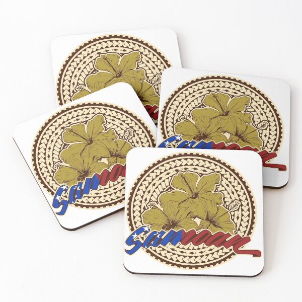 Item preview, Samoan Tatau Hibiscus Floral | Polynesian Tattoo Tribal designed and sold by HueyFiji.