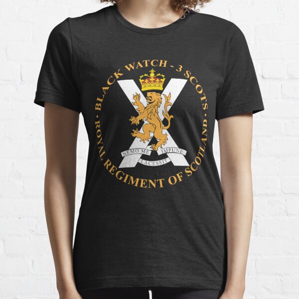 Black Watch T Shirts Redbubble - plain dlight black shirt roblox