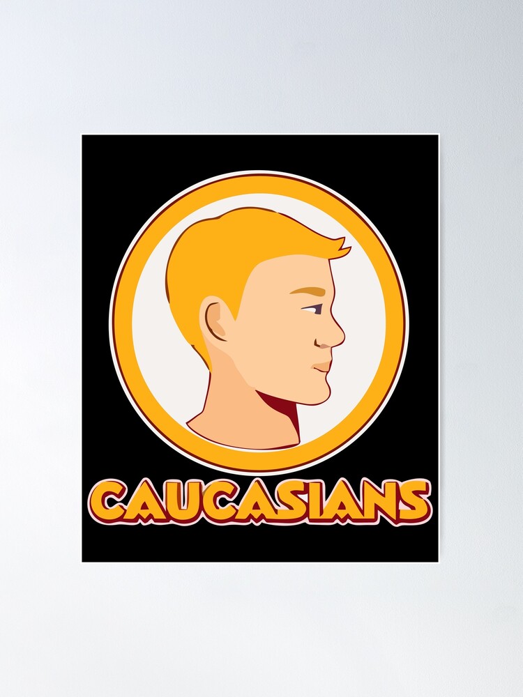 Washington Caucasians Redskins - Caucasians - Posters and Art Prints