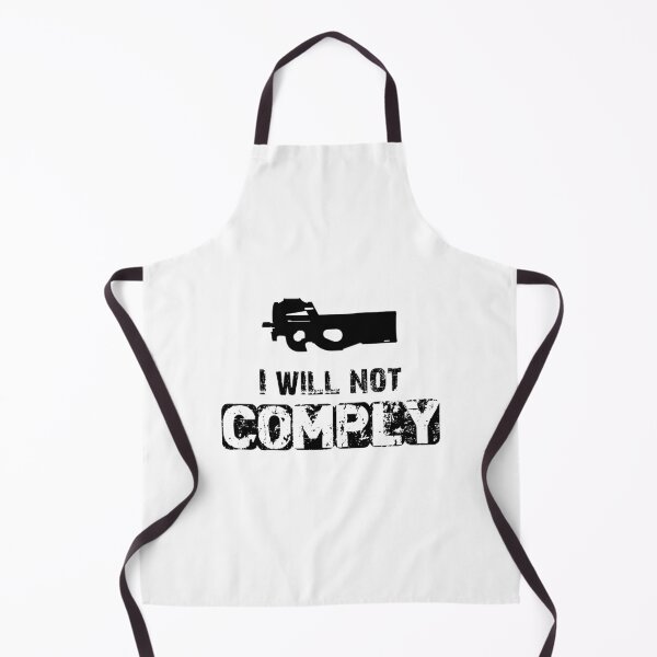 Item preview, I will not comply | P90 Funny T-shirt designed and sold by Amamk Design.