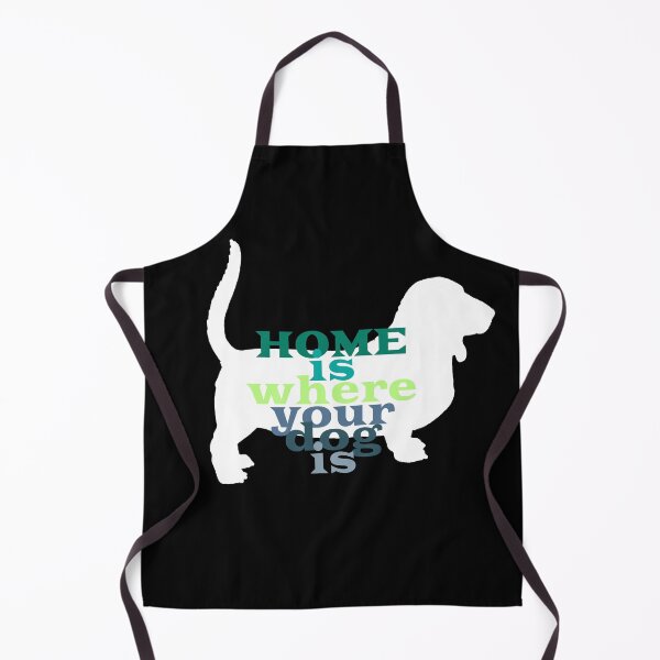 Item preview, Home Is Where Your Dog Is (Bassethound White) designed and sold by superdumb70.