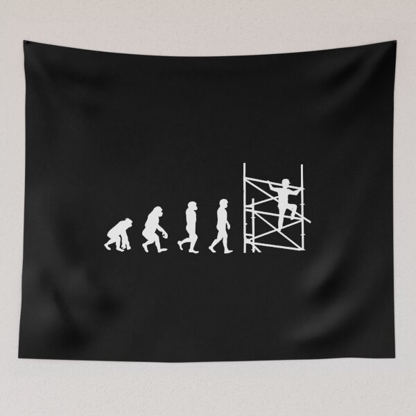 Item preview, Scaffolder Scaffold Builder Scaffolding Platform Worker Evolution designed and sold by CuteDesigns1.