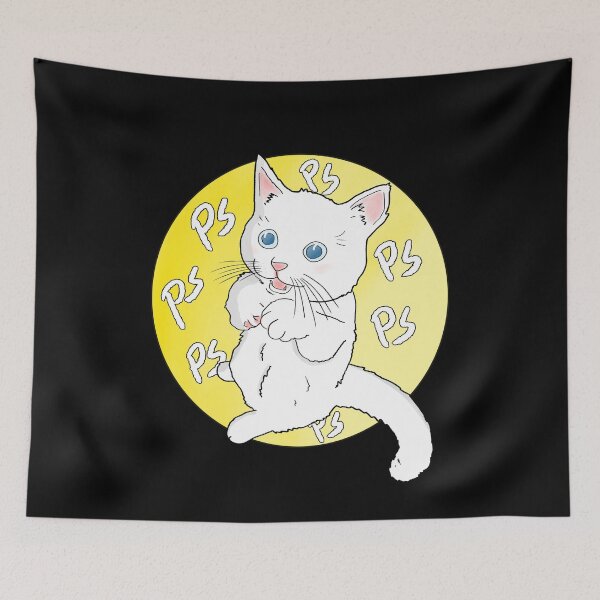 Item preview, Tell Your Cat I Said Pspsps - White and Yellow designed and sold by OooiChris.
