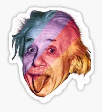 Pop Einstein Sticker
