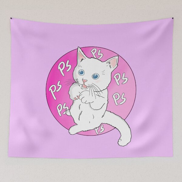 Item preview, Tell Your Cat I Said Pspsps - White and Pink designed and sold by OooiChris.