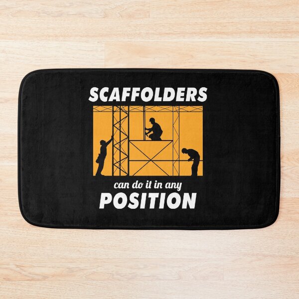 Item preview, Scaffolder Scaffold Builder Scaffolding Platform Worker Funny Sayings designed and sold by CuteDesigns1.