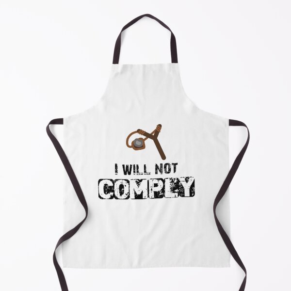 Item preview, I will not comply | Slingshot Funny T-shirt designed and sold by Amamk Design.