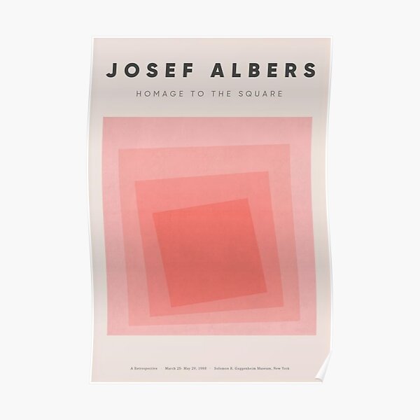 Josef Albers Poster