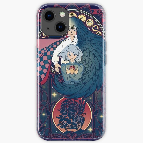 Art Of Moving Castle iPhone Soft Case