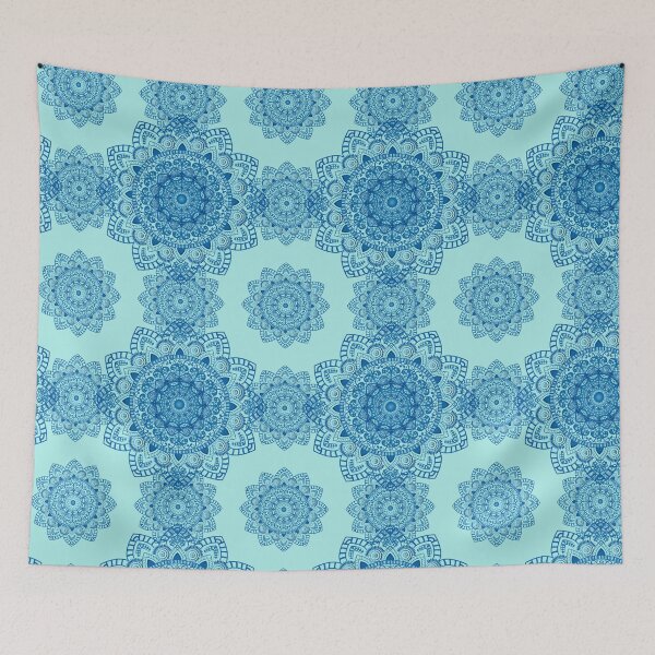 Item preview, Beautiful Blue Mandala Pattern designed and sold by docferds.