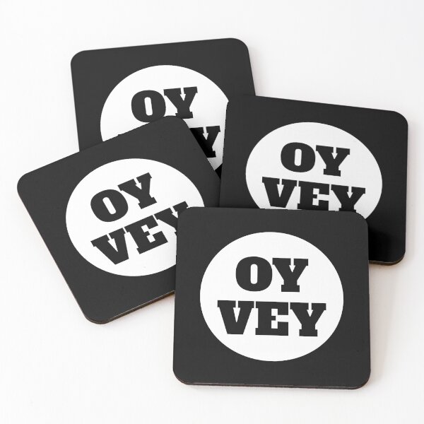 Item preview, Oy Vey - White Circle designed and sold by Chubuter.