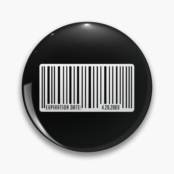Item preview, Expiration Date : 4.20.2069 Barcode Cannabis Gift designed and sold by TTFMerch.