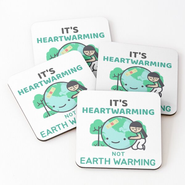Item preview, Heartwarming/Earth warming designed and sold by Lime Milk.