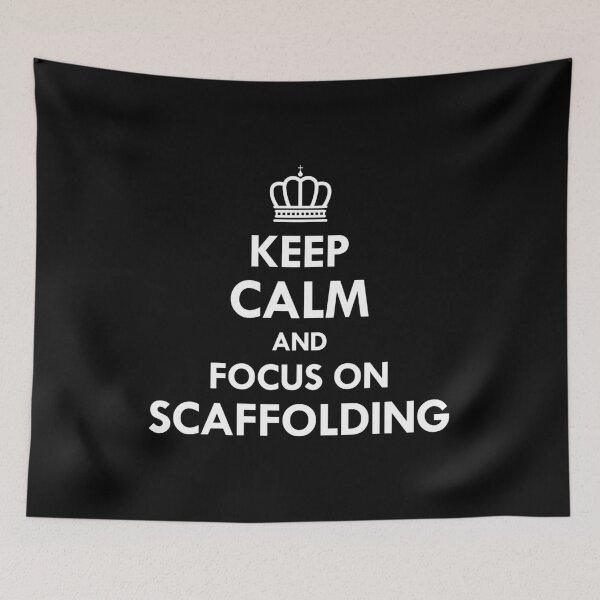 Item preview, Scaffolder Scaffold Builder Scaffolding Platform Worker Funny Sayings designed and sold by CuteDesigns1.