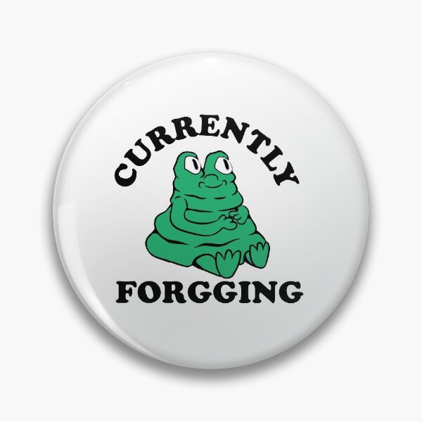Item preview, thicc fat Frog currently forgging designed and sold by Scrapyardigan.