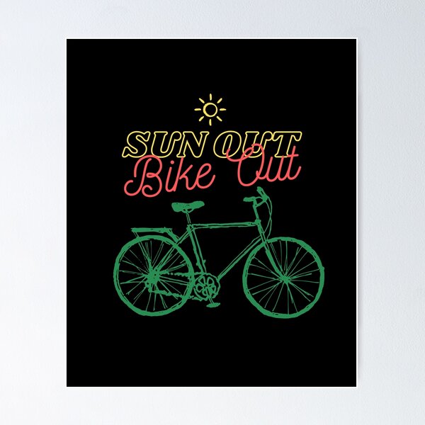 Item preview, Sun Out Bike Out  designed and sold by koonam.