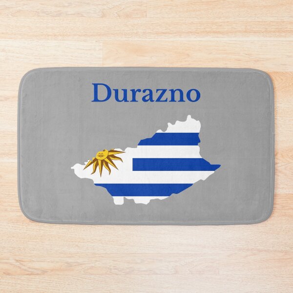 Item preview, Durazno Department Map Design, Uruguay  designed and sold by marosharaf.
