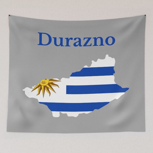Item preview, Durazno Department Map Design, Uruguay  designed and sold by marosharaf.