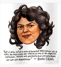 Berta Cáceres Poster