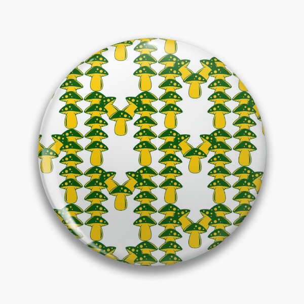 Item preview, Green/Yellow Mushroom designed and sold by CraftByHand.