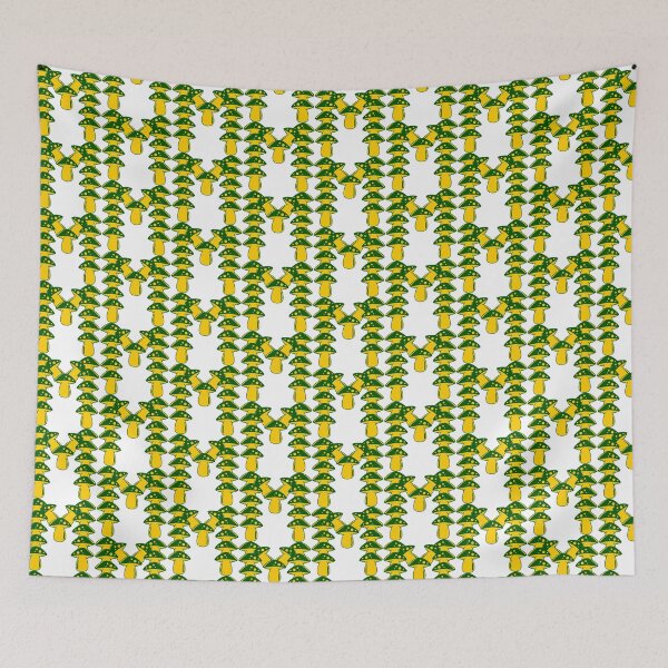 Item preview, Green/Yellow Mushroom designed and sold by CraftByHand.