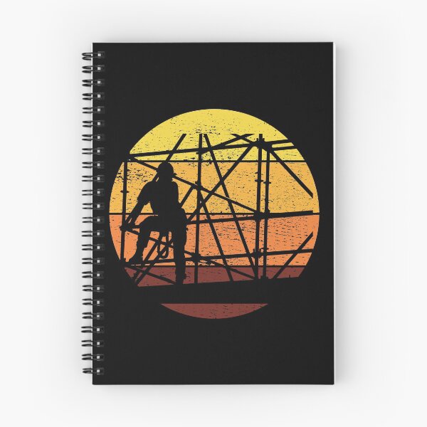 Item preview, Scaffolder Scaffold Scaffolding Platform Worker Vintage Retro designed and sold by CuteDesigns1.