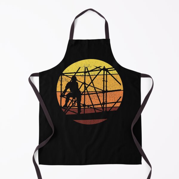 Item preview, Scaffolder Scaffold Scaffolding Platform Worker Vintage Retro designed and sold by CuteDesigns1.