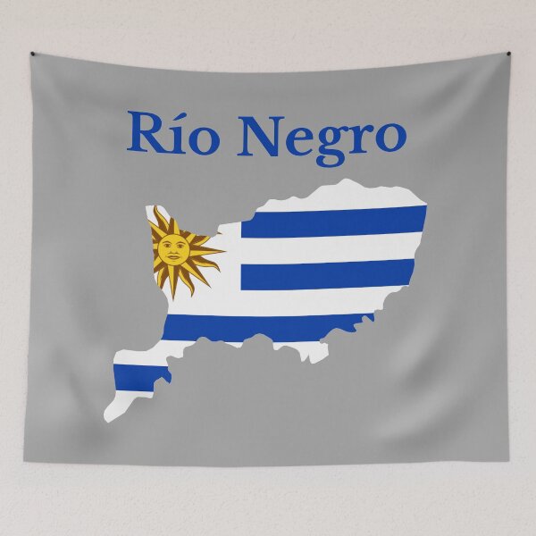 Item preview, Rio Negro Department Map Design, Uruguay  designed and sold by marosharaf.