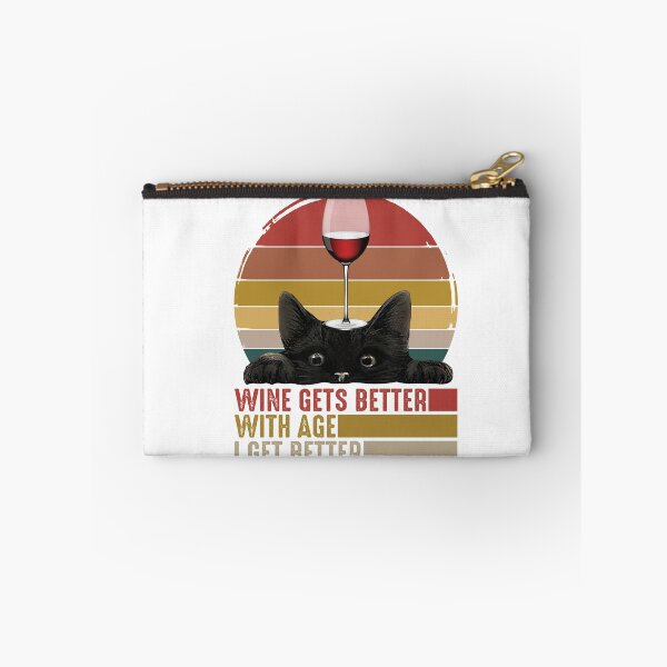Item preview, Pet Funny Wine gets better with age I get better with wine cat with wine, Shirt, T-shirt designed and sold by PamelaMeister20.