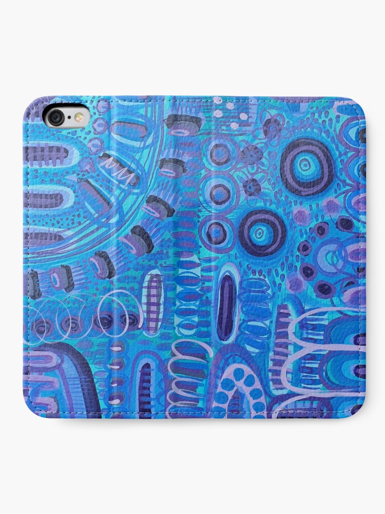 Alternate view of Moody Blues iPhone Wallet