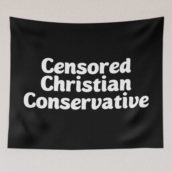 Item preview, Censored Christian Conservative designed and sold by Twittlefish.