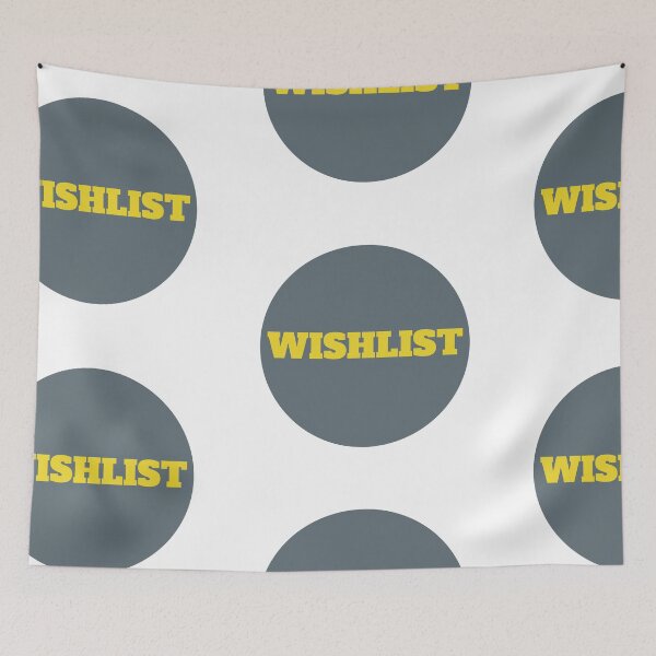 Item preview, Wishlist - yellow and gray designed and sold by Chubuter.