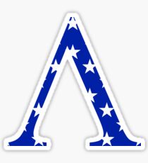 Stars Lambda Sticker