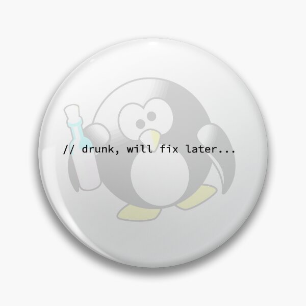Item preview, Drunk Will Fix Later designed and sold by code-ninja.